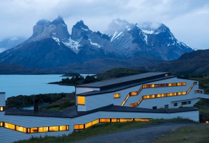 CHILE. PARQUE NACIONAL TORRES DEL PAINE. Hotel Explora Salto Chico.